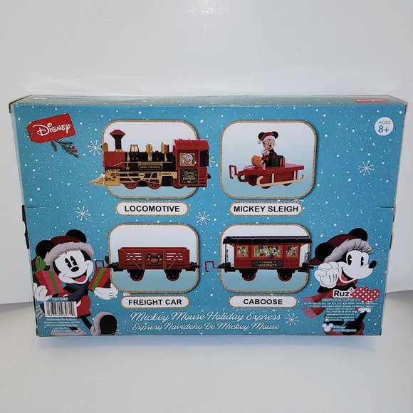NEW Disney Mickey Mouse Holiday Express Train Set - Ready to Play Christmas Set - Picture 3 of 8